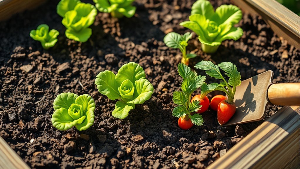 easy vegetables for beginners space sunlight containers