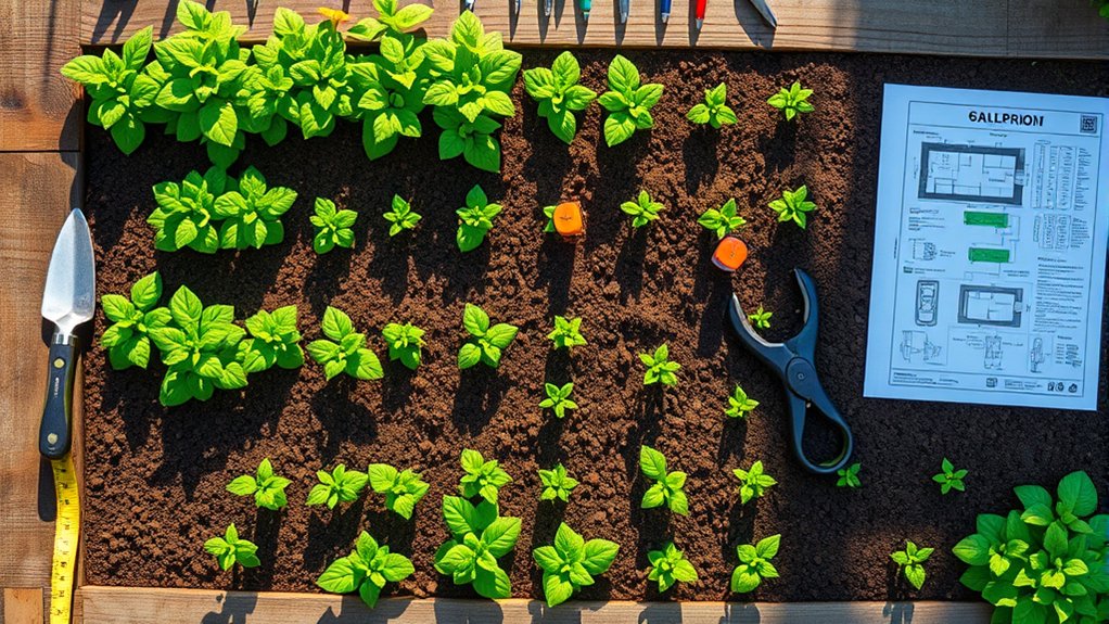 garden layout planning in 10 steps