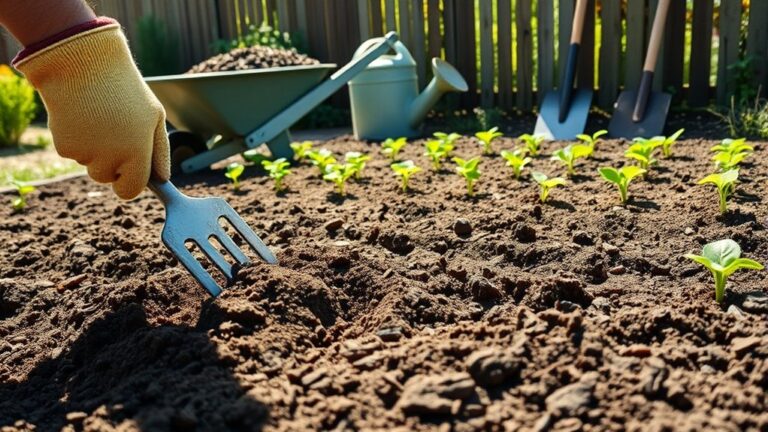 groundwork for vegetable planting steps