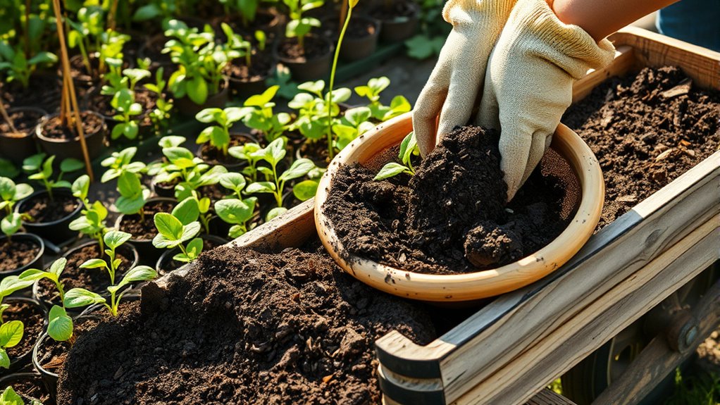 prepare soil amend mulch maintain